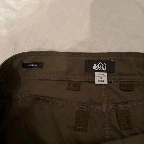 Mens Rei Green Cargo Shorts 38 - Picture 4 of 4